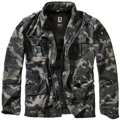 Geaca Britannia Dark Camo Brandit - Stil si Rezistenta