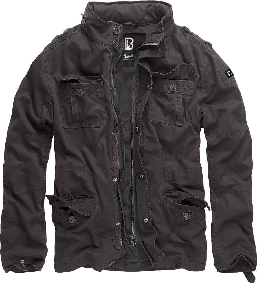 Geaca Britannia Negru Brandit - Stil si Functionalitate