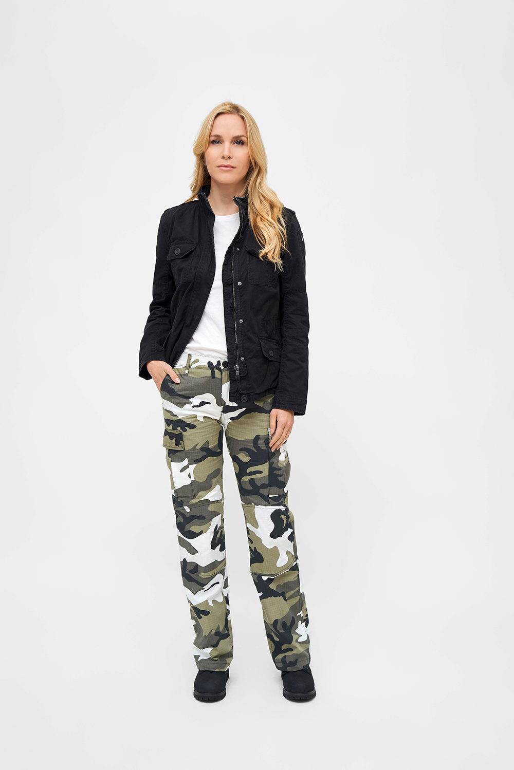 Geaca Britannia Negru Dama Brandit - Stil Urban Tactic