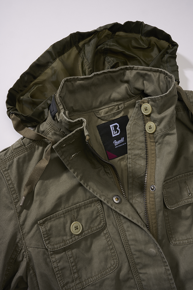 Geaca Britannia Olive Dama Brandit - Caldura si Stil Tactic