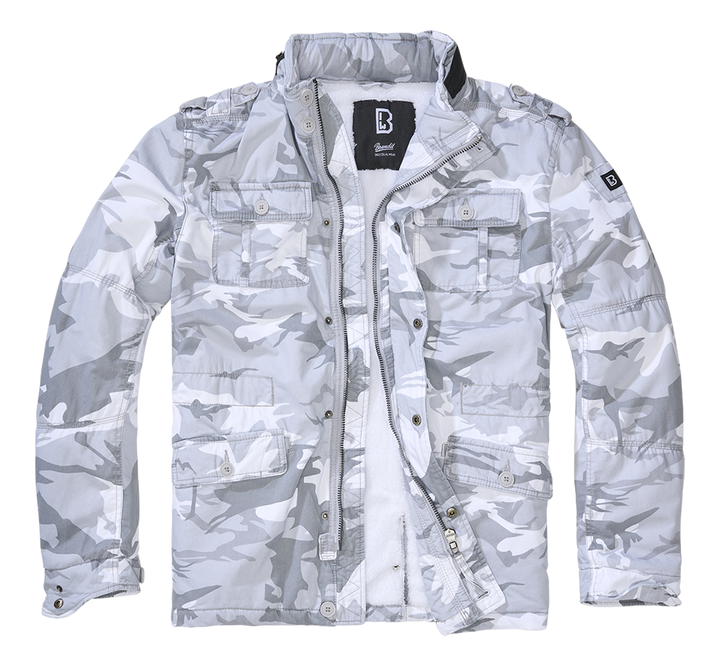 Geaca Britannia Winter Blizzard Camo Brandit - Caldura si Rezistenta