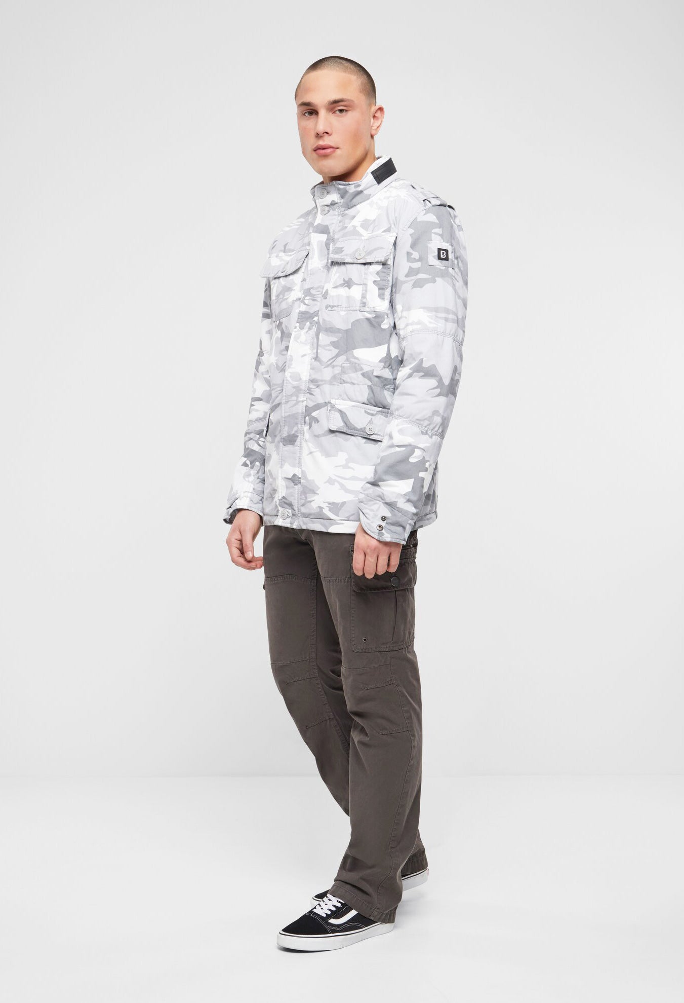 Geaca Britannia Winter Blizzard Camo Brandit - Caldura si Rezistenta