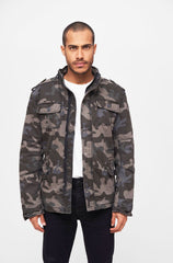 Geaca Britannia Winter Dark Camo Brandit - Caldura si Mobilitate