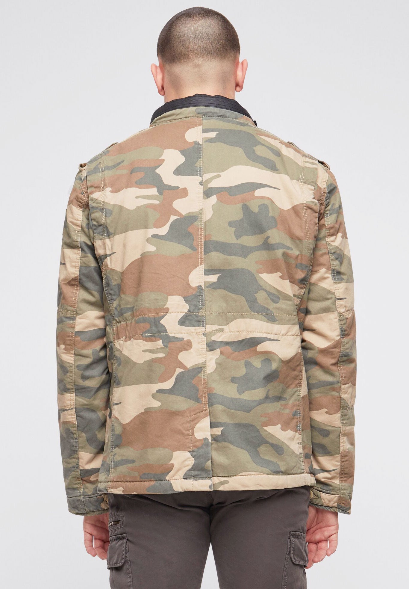 Geaca Britannia Winter Light Woodland Brandit - Caldura Optima