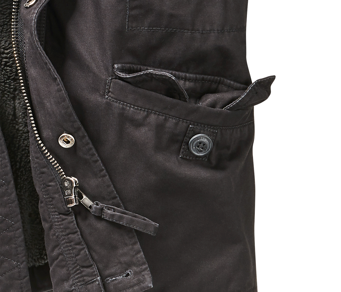 Geaca Britannia Winter Negru Brandit - Caldura si Durabilitate