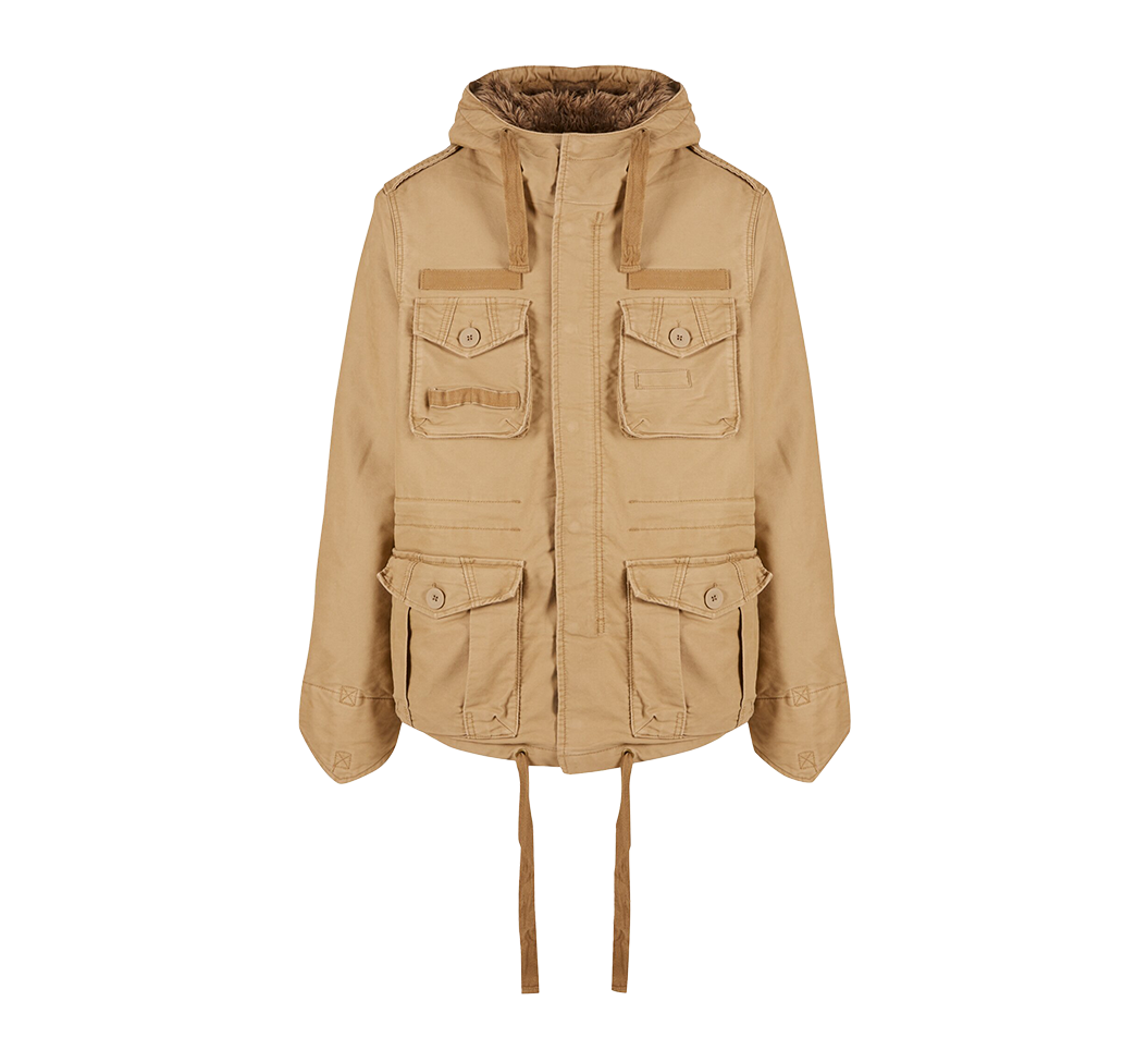 Geaca Camel Brandit - Caldura si Rezistenta Urbana
