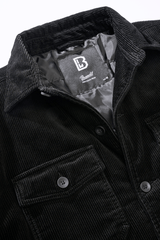 Geaca Corduroy Negru Brandit - Stil Urban Durabil