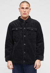 Geaca Corduroy Negru Brandit - Stil Urban Durabil