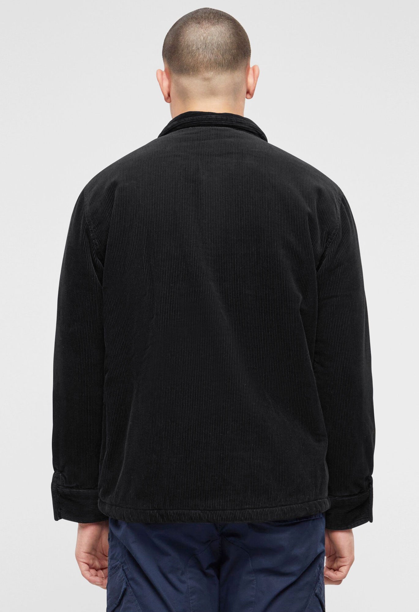 Geaca Corduroy Negru Brandit - Stil Urban Durabil