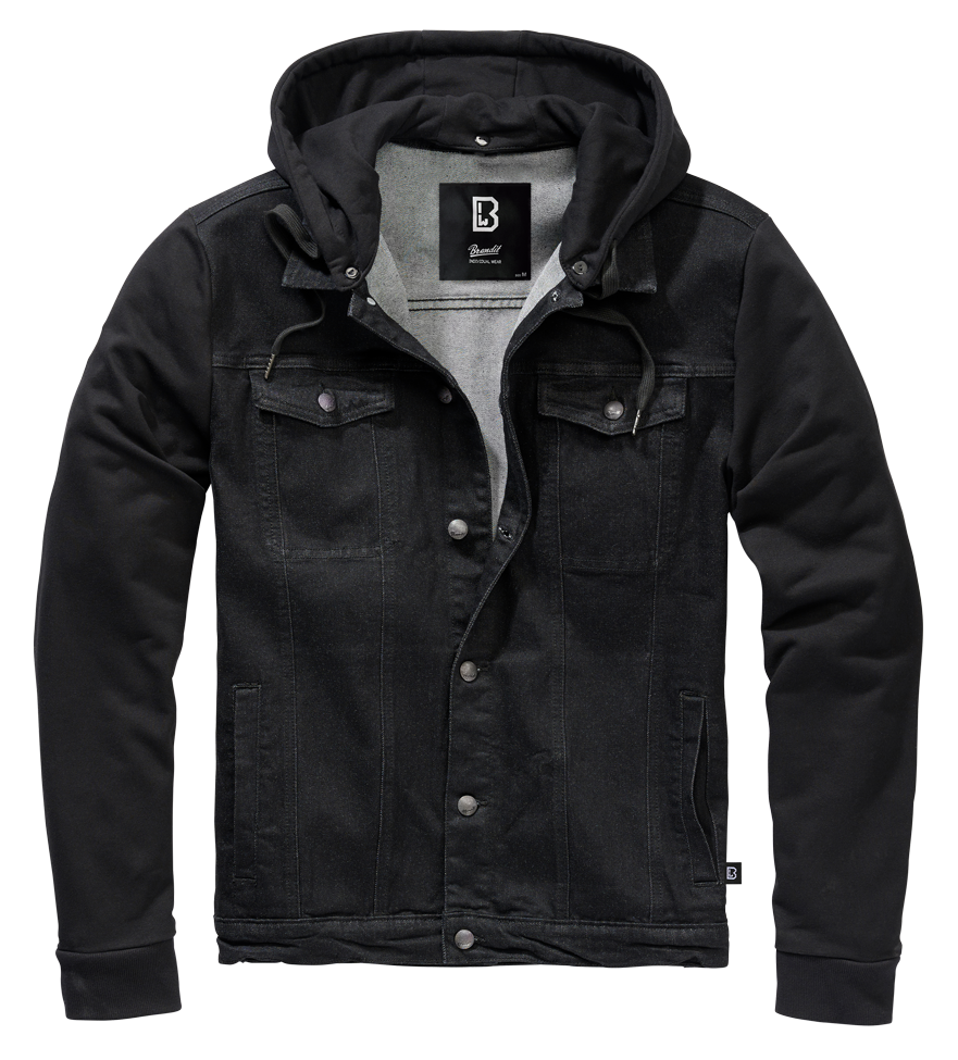 Geaca Cradock Denim Negru Brandit - Stil Urban Robust