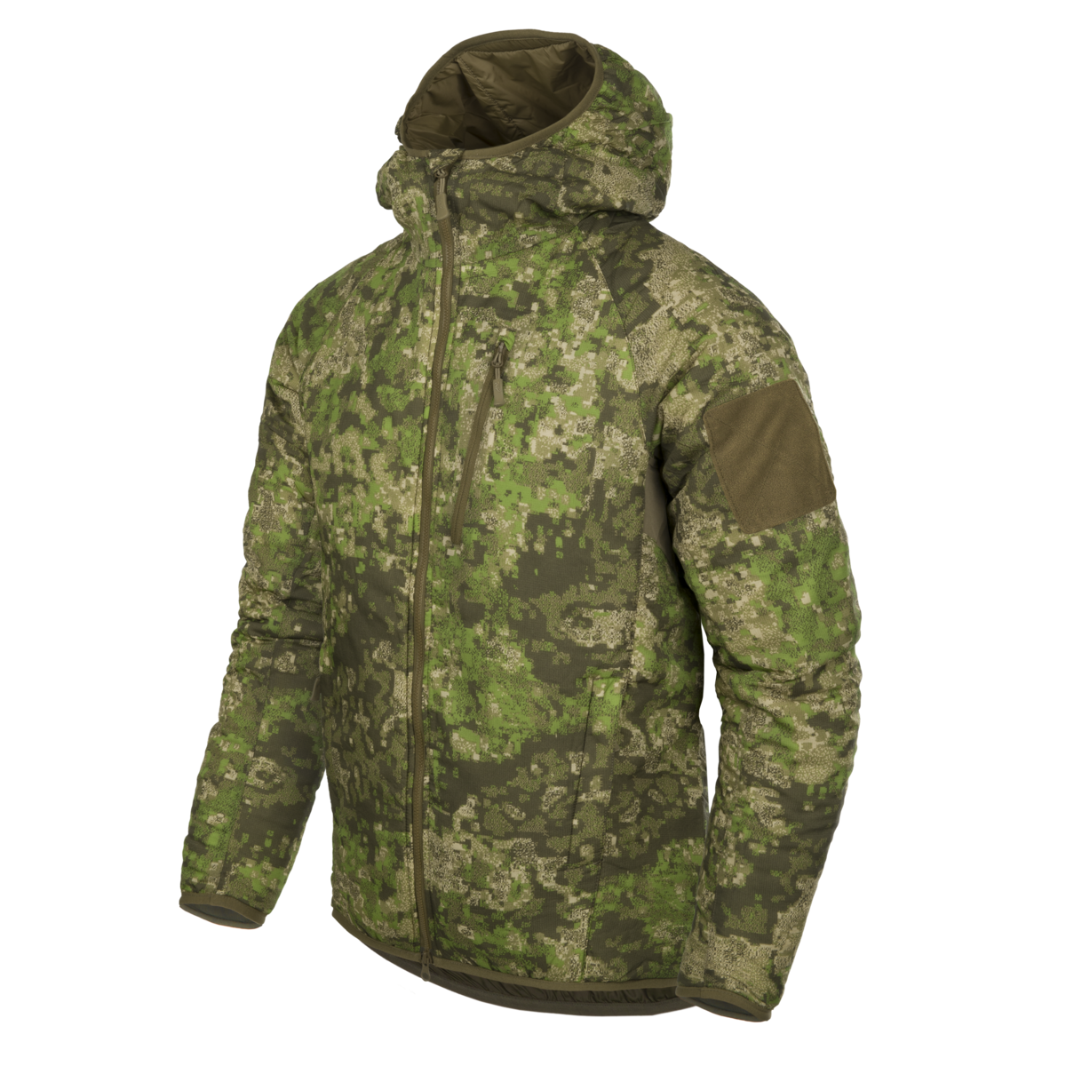Geacă cu glugă Helikon-Tex Climashield® Apex 67g PenCott® WildWood™