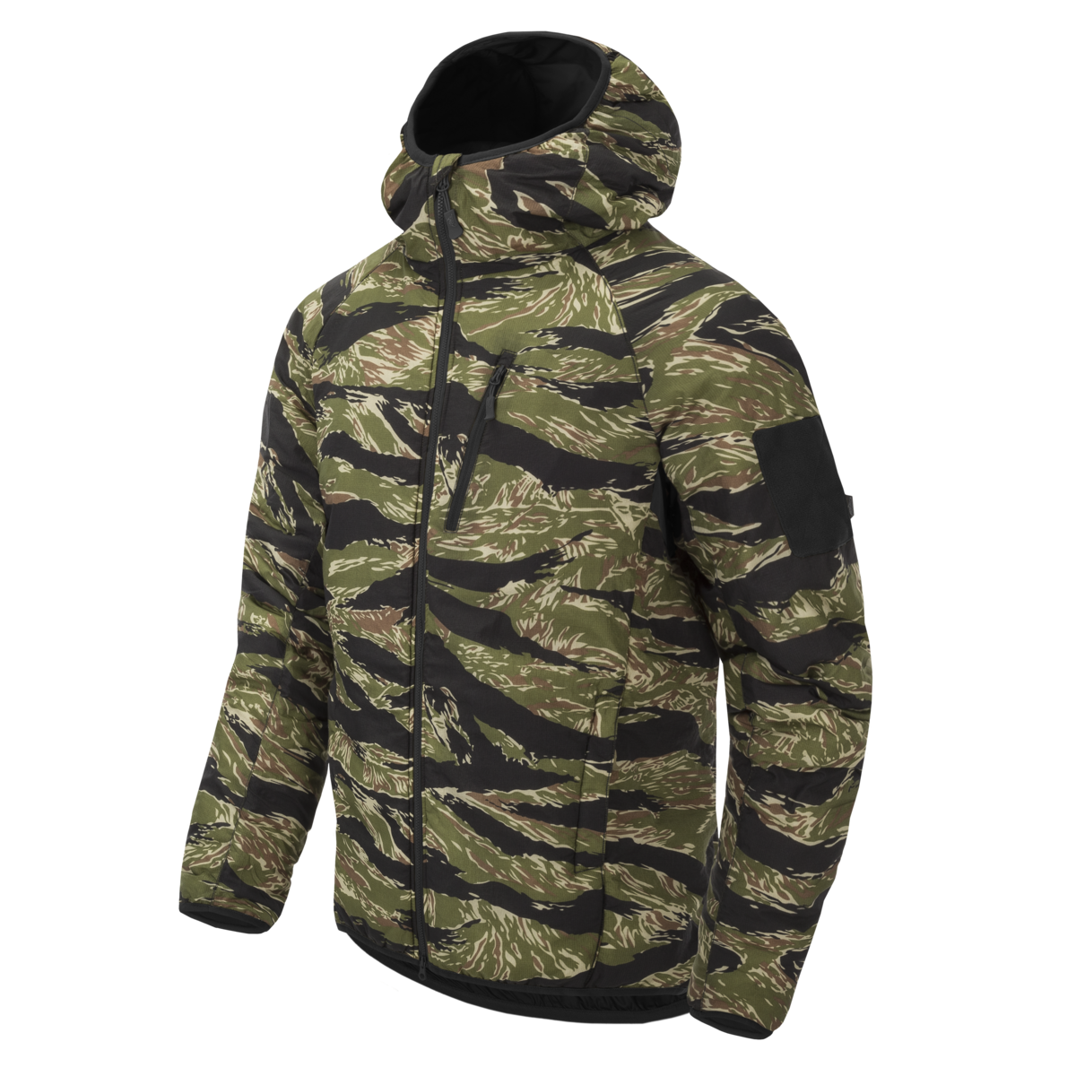 Geacă cu Glugă Helikon-Tex Wolfhound Climashield Apex Tiger Stripe