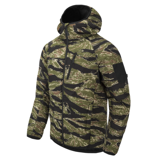 Geacă cu Glugă Helikon-Tex Wolfhound Climashield Apex Tiger Stripe