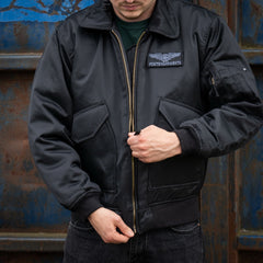 Geacă CWU-heavy jack Negru Military-Shop - Protecție Esențială