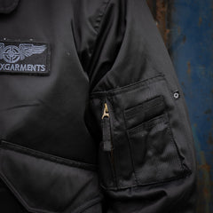 Geacă CWU-heavy jack Negru Military-Shop - Protecție Esențială