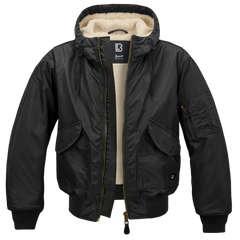 Geaca CWU Hooded Negru Brandit - Confort si Durabilitate