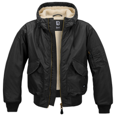 Geaca CWU Hooded Negru Brandit - Confort si Durabilitate