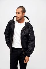 Geaca CWU Hooded Negru Brandit - Confort si Durabilitate