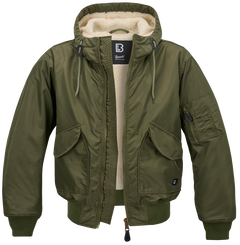 Geaca CWU Hooded Olive Brandit - Caldura si Protectie