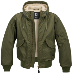 Geaca CWU Hooded Olive Brandit - Caldura si Protectie