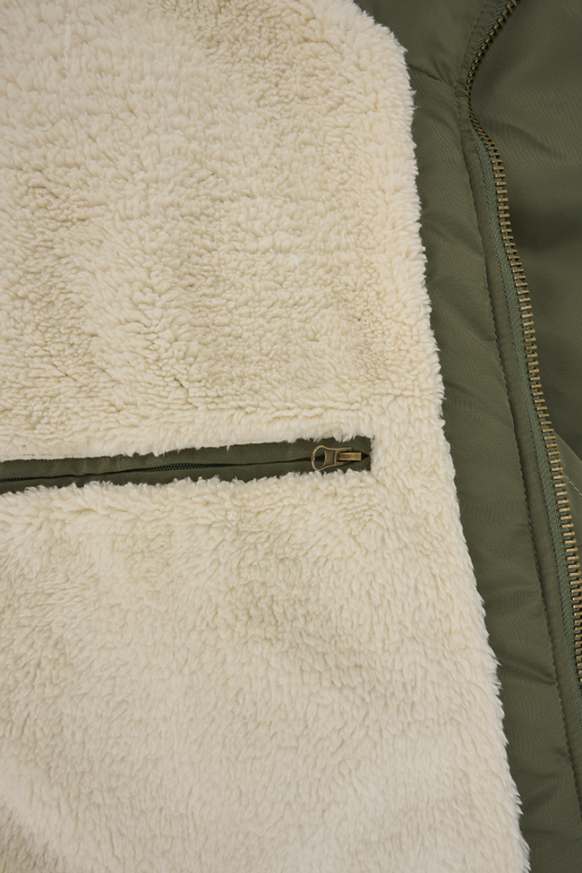 Geaca CWU Hooded Olive Brandit - Caldura si Protectie