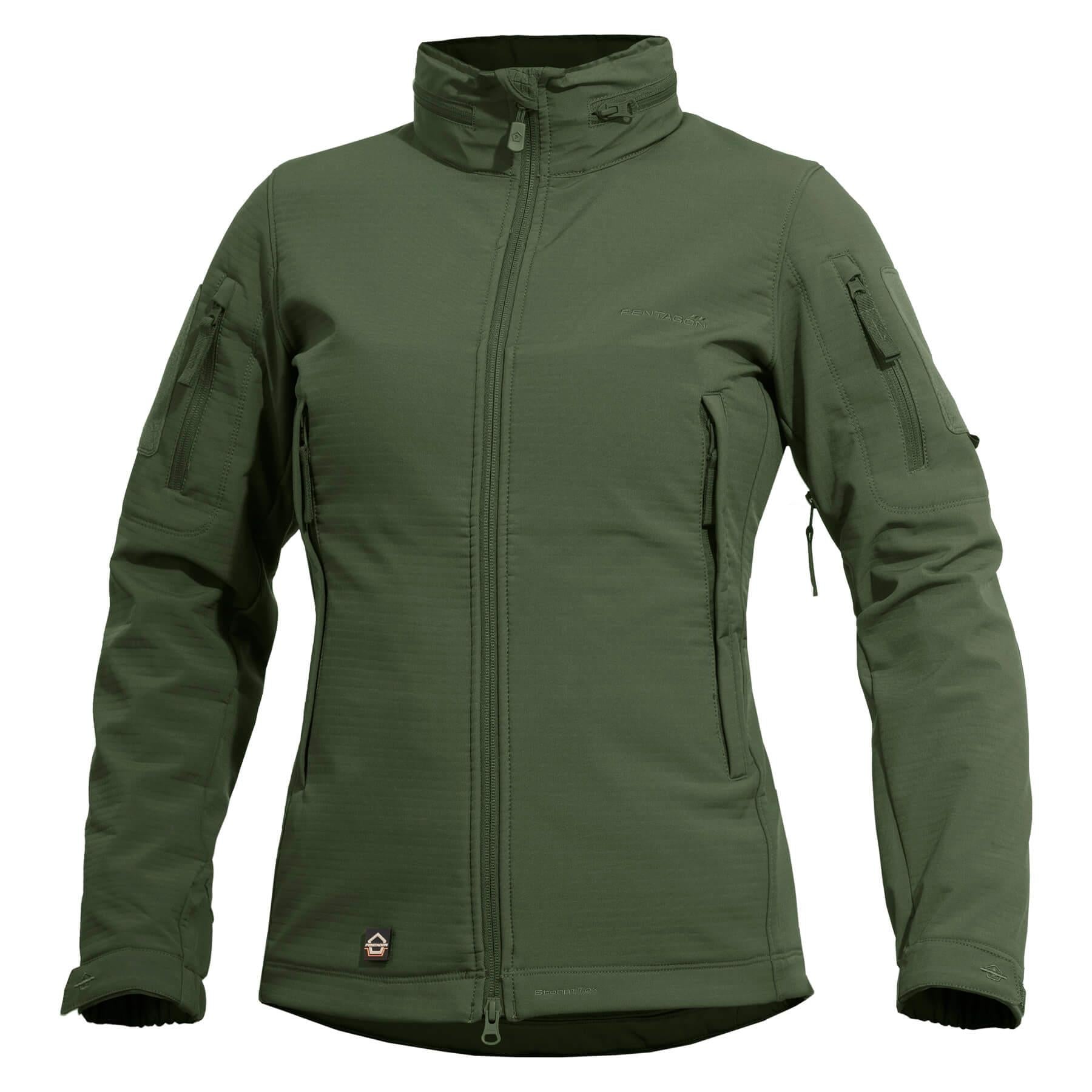 Geaca Dama Artaxes Womens Jacket -W Olive Green Pentagon Tactical - Performanță și Protecție în Medii Solicitante