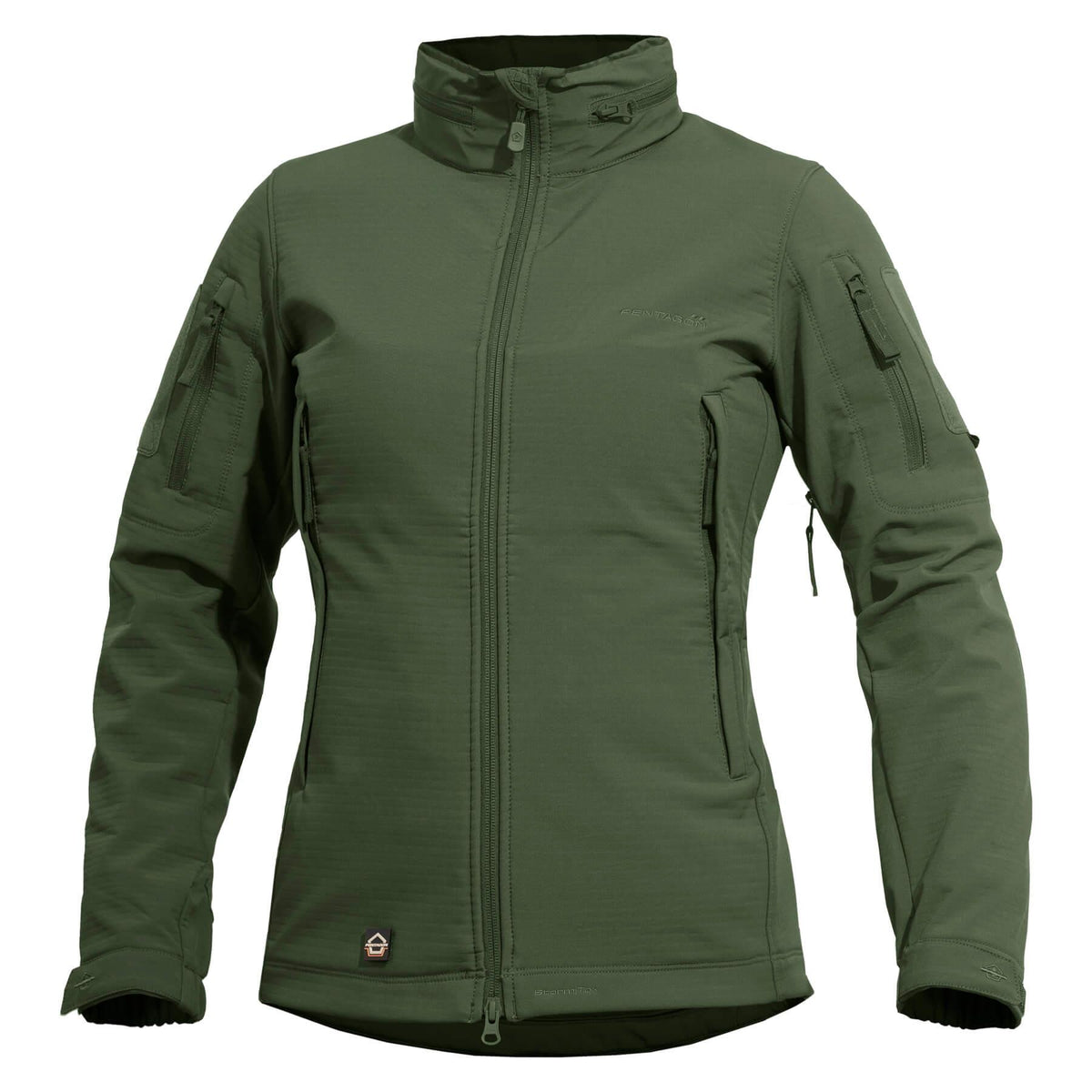 Geaca Dama Artaxes Womens Jacket -W Olive Green Pentagon Tactical - Performanță și Protecție în Medii Solicitante