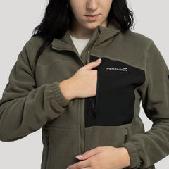Geaca Dama Athos 2.0 Women΄s Fleece Jacket RAL7013 Pentagon Tactical - Eleganță, Căldură și Funcționalitate Tactică