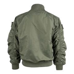 Geacă de Aviator Copii F-35 Flight Jacket Verde Stil Militar - Aventura Aeriană Măiestrită