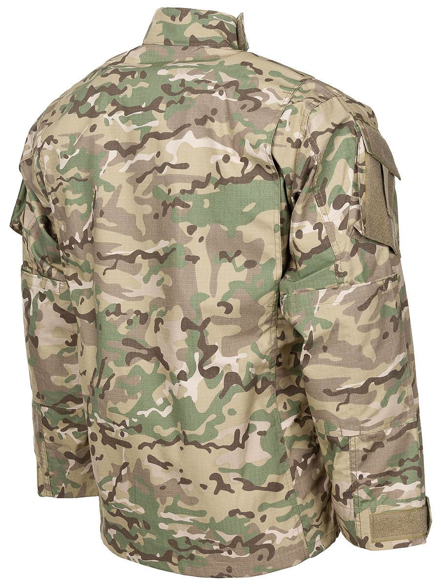 Geacă de Câmp US ACU Rip Stop Operation Camo MFH - Fermoar 2-way, Rip Stop