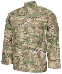Geacă de Câmp US ACU Rip Stop Operation Camo MFH - Fermoar 2-way, Rip Stop