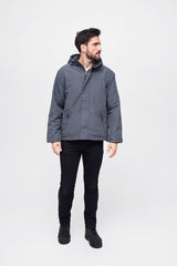 Geaca de Vant Frontzip Anthracite Brandit - Rezistenta si Versatilitate