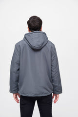 Geaca de Vant Frontzip Anthracite Brandit - Rezistenta si Versatilitate