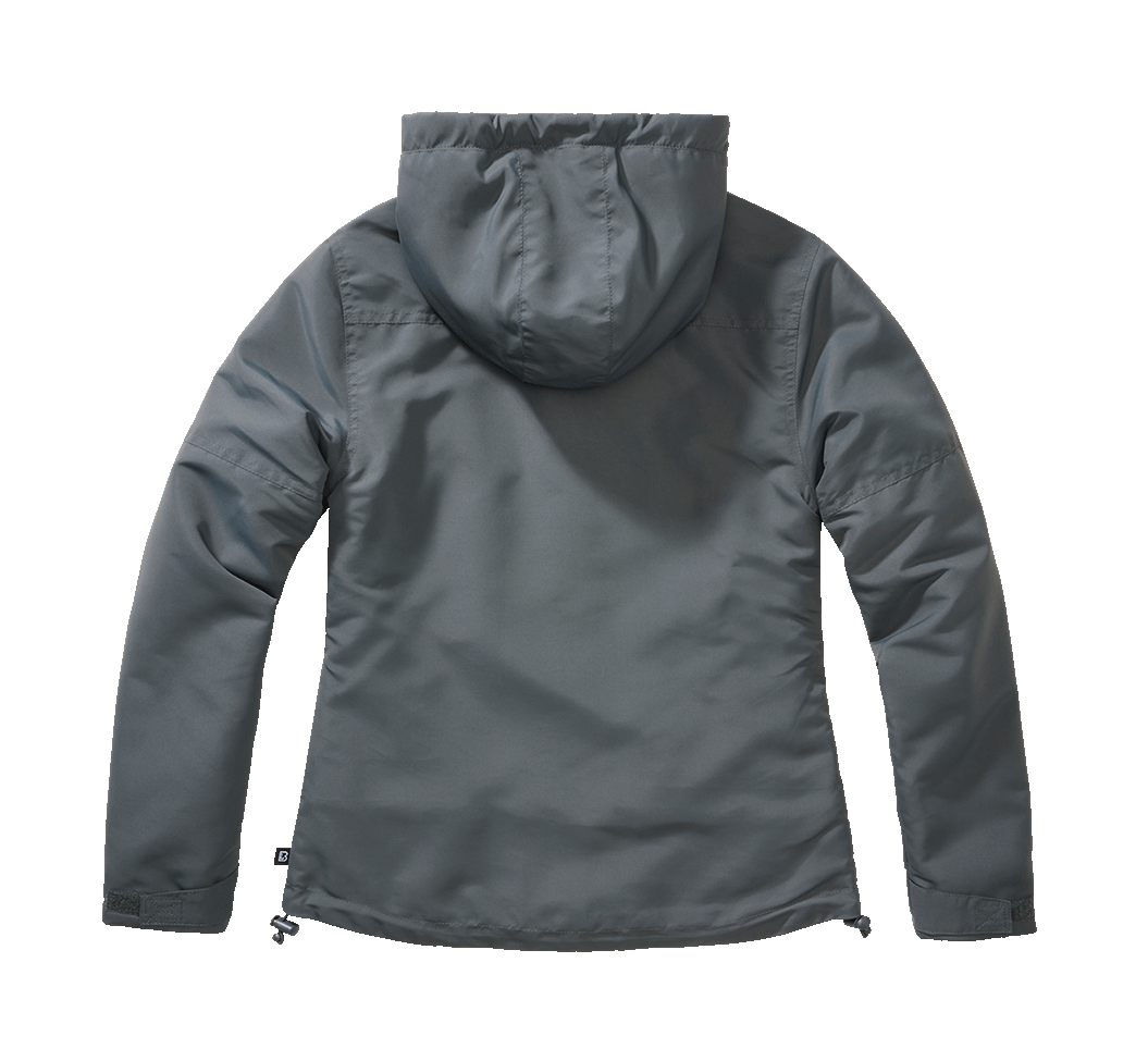 Geaca de Vant Frontzip Anthracite Dama Brandit - Protectie Urbana Activa