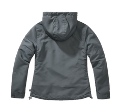 Geaca de Vant Frontzip Anthracite Dama Brandit - Protectie Urbana Activa