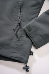 Geaca de Vant Frontzip Anthracite Dama Brandit - Protectie Urbana Activa