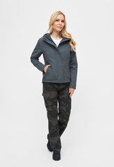 Geaca de Vant Frontzip Anthracite Dama Brandit - Protectie Urbana Activa