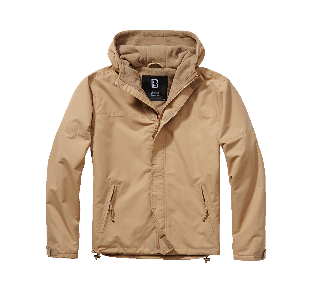 Geaca de Vant Frontzip Camel Brandit - Protectie Versatila