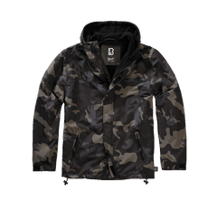 Geaca de Vant Frontzip Dark Camo Brandit - Protecție Esențială