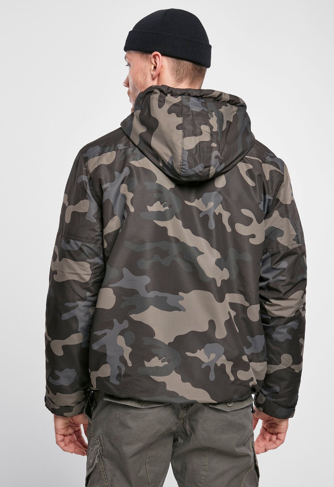 Geaca de Vant Frontzip Dark Camo Brandit - Protecție Esențială
