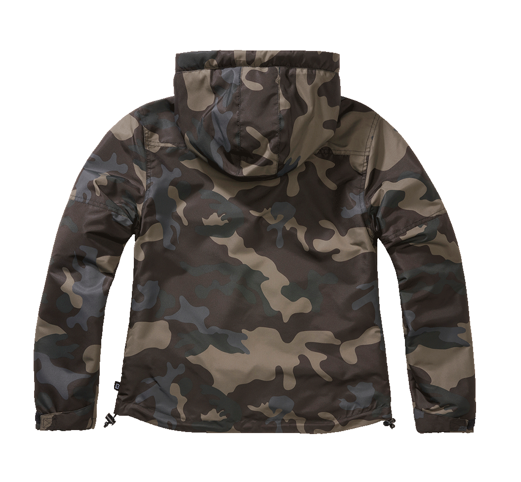 Geaca de Vant Frontzip Dark Camo Dama Brandit - Stil si Rezistenta