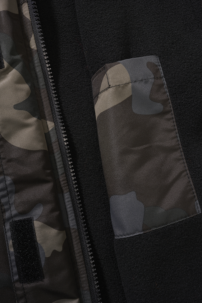 Geaca de Vant Frontzip Dark Camo Dama Brandit - Stil si Rezistenta