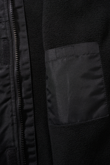 Geaca de Vant Frontzip Negru Copii Brandit - Aventura Zilnica
