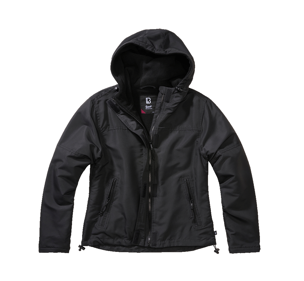 Geaca de Vant Frontzip Negru Dama Brandit - Confort si Protectie
