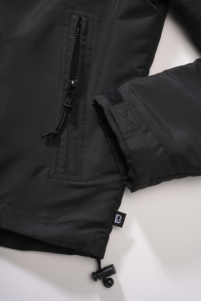 Geaca de Vant Frontzip Negru Dama Brandit - Confort si Protectie