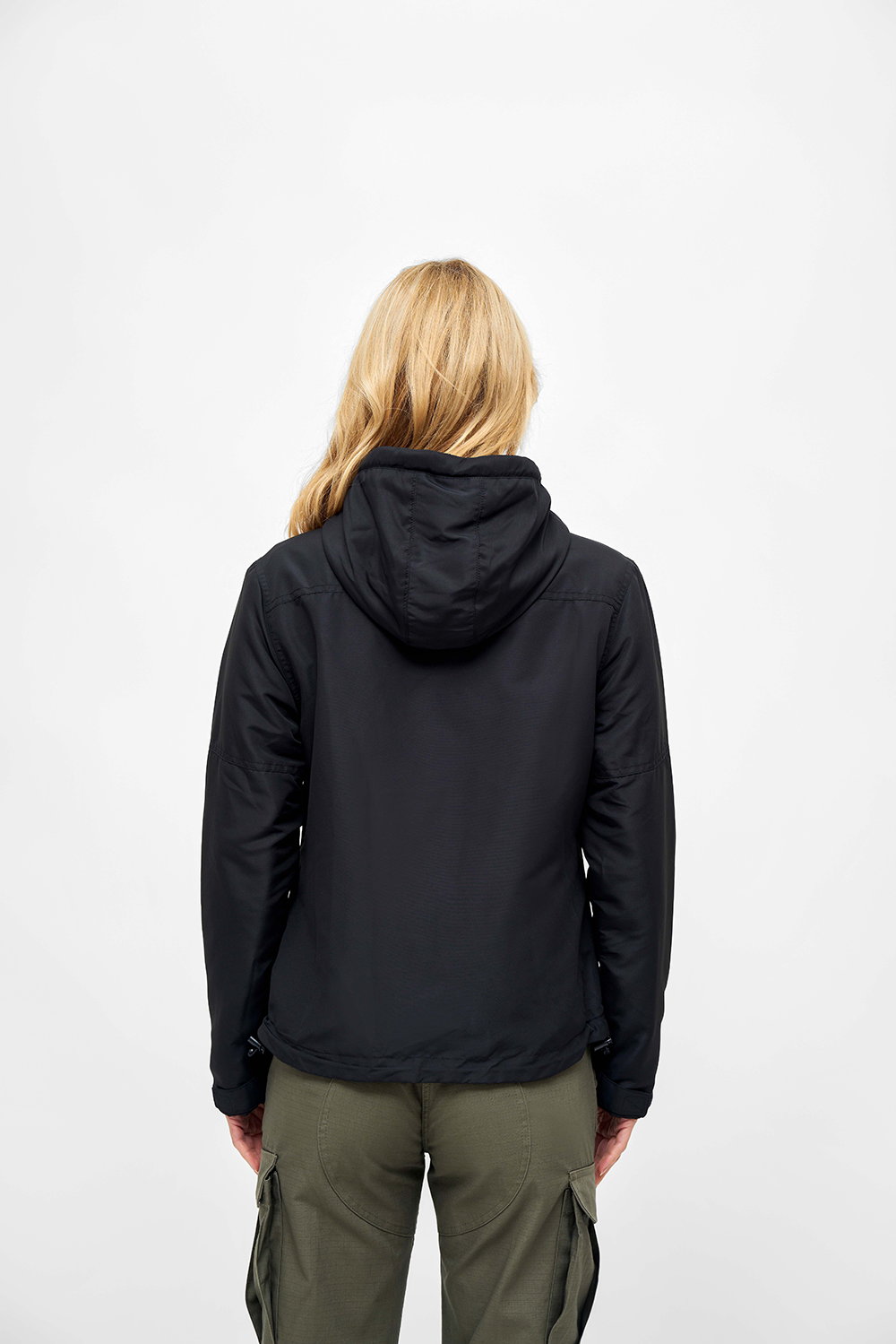 Geaca de Vant Frontzip Negru Dama Brandit - Confort si Protectie
