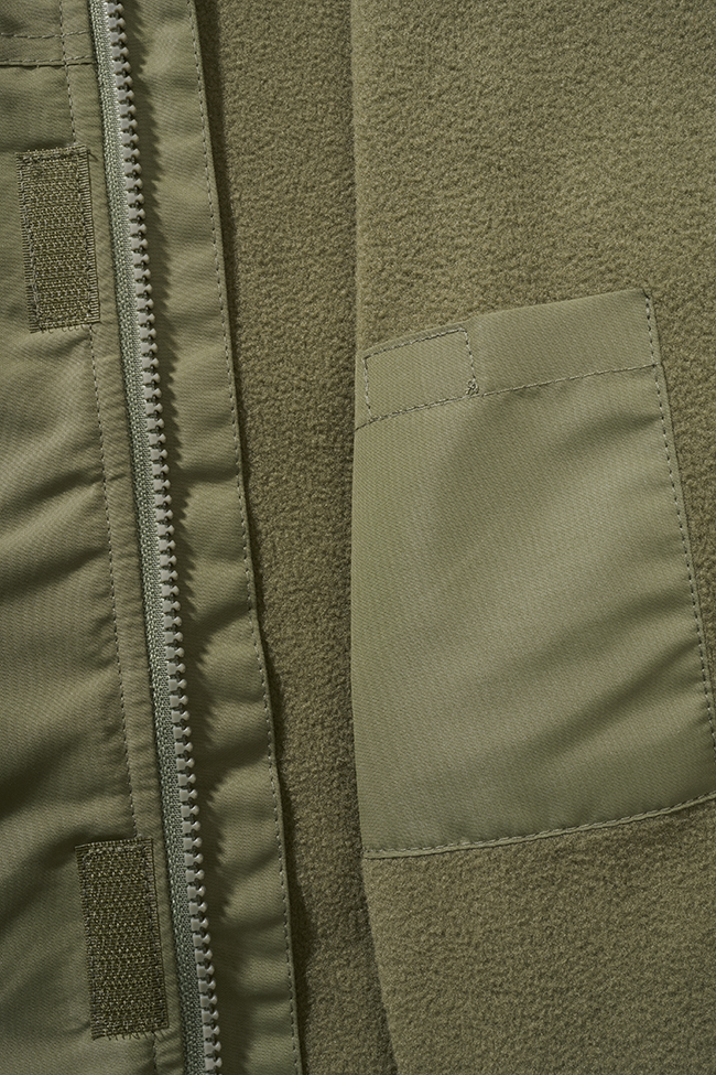 Geaca de Vant Frontzip Olive Copii Brandit - Protectie Activa