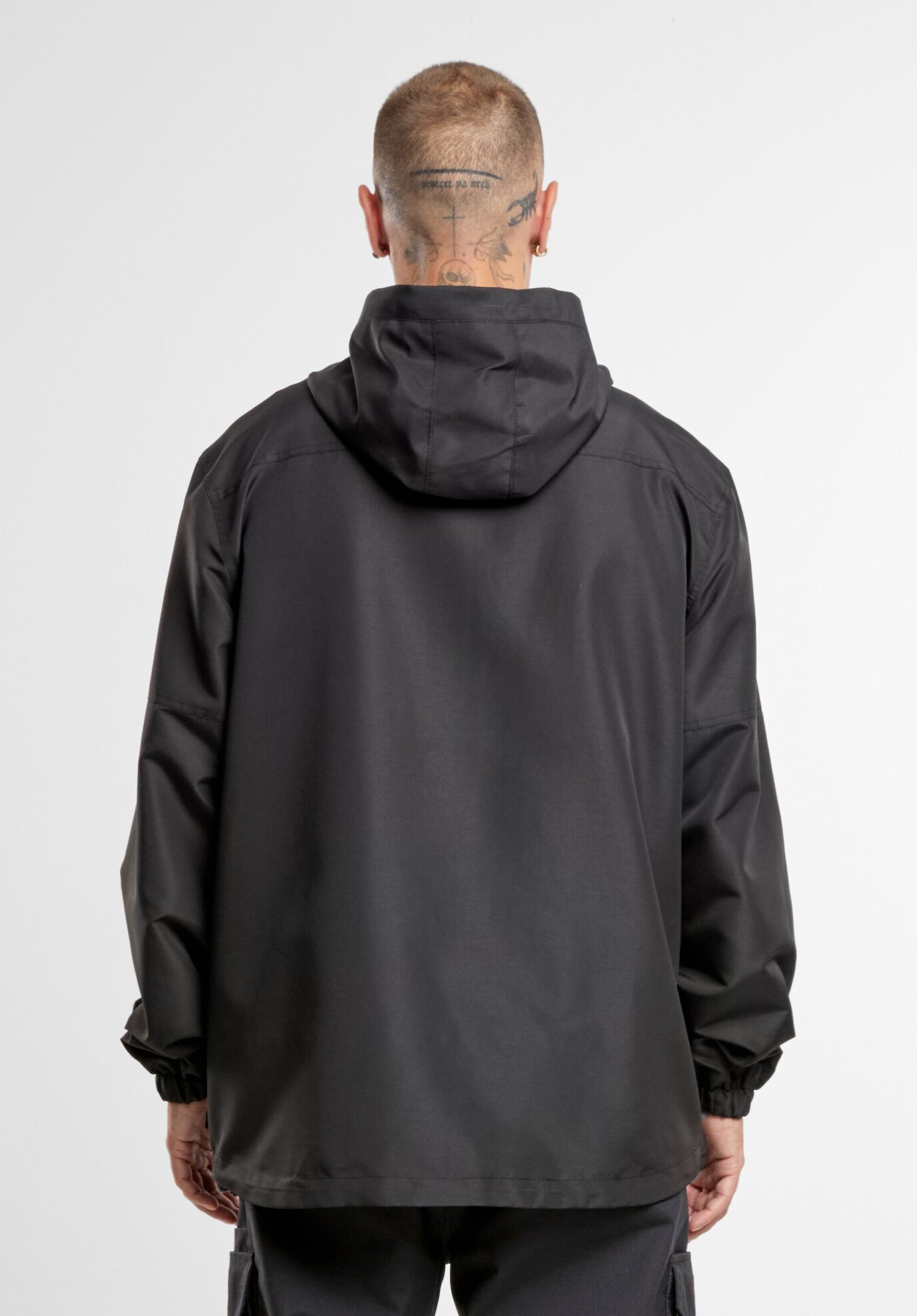 Geaca de Vant Light Frontzip Negru Brandit - Protectie Usoara