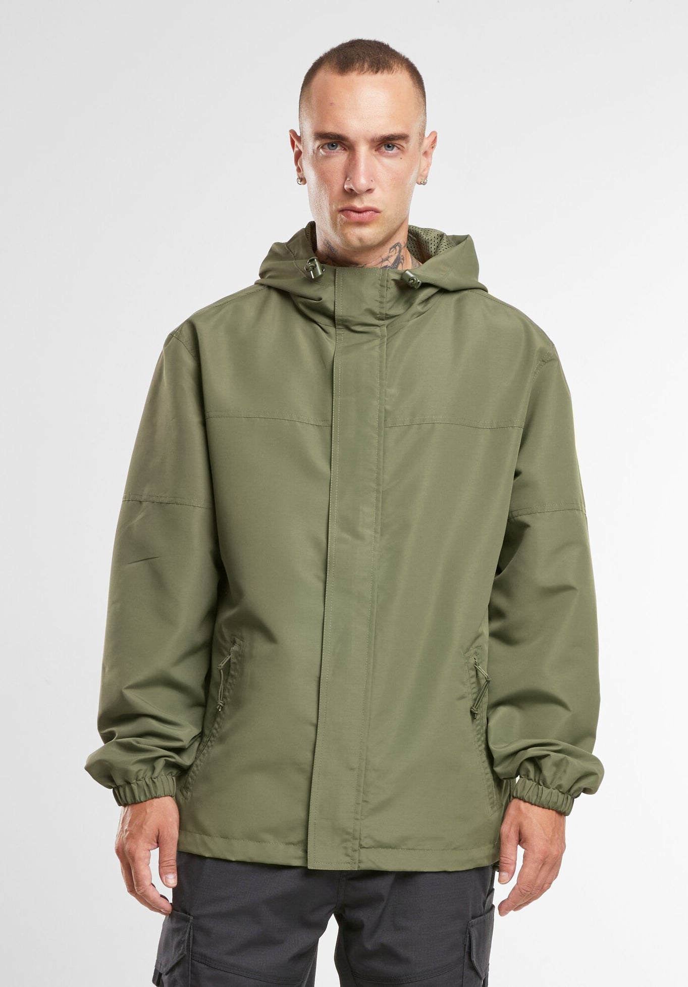 Geaca de Vant Light Frontzip Olive Brandit - Protectie Usoara si Mobila