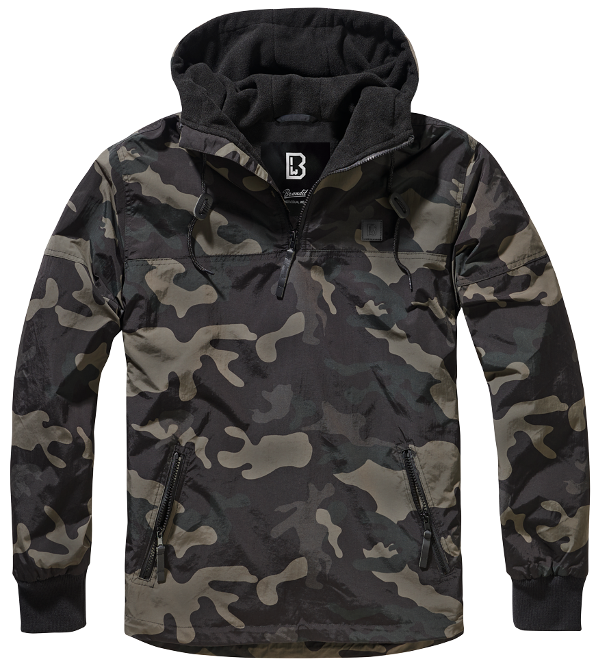 Geaca de Vant Luke Dark Camo Brandit - Protectie Esentiala
